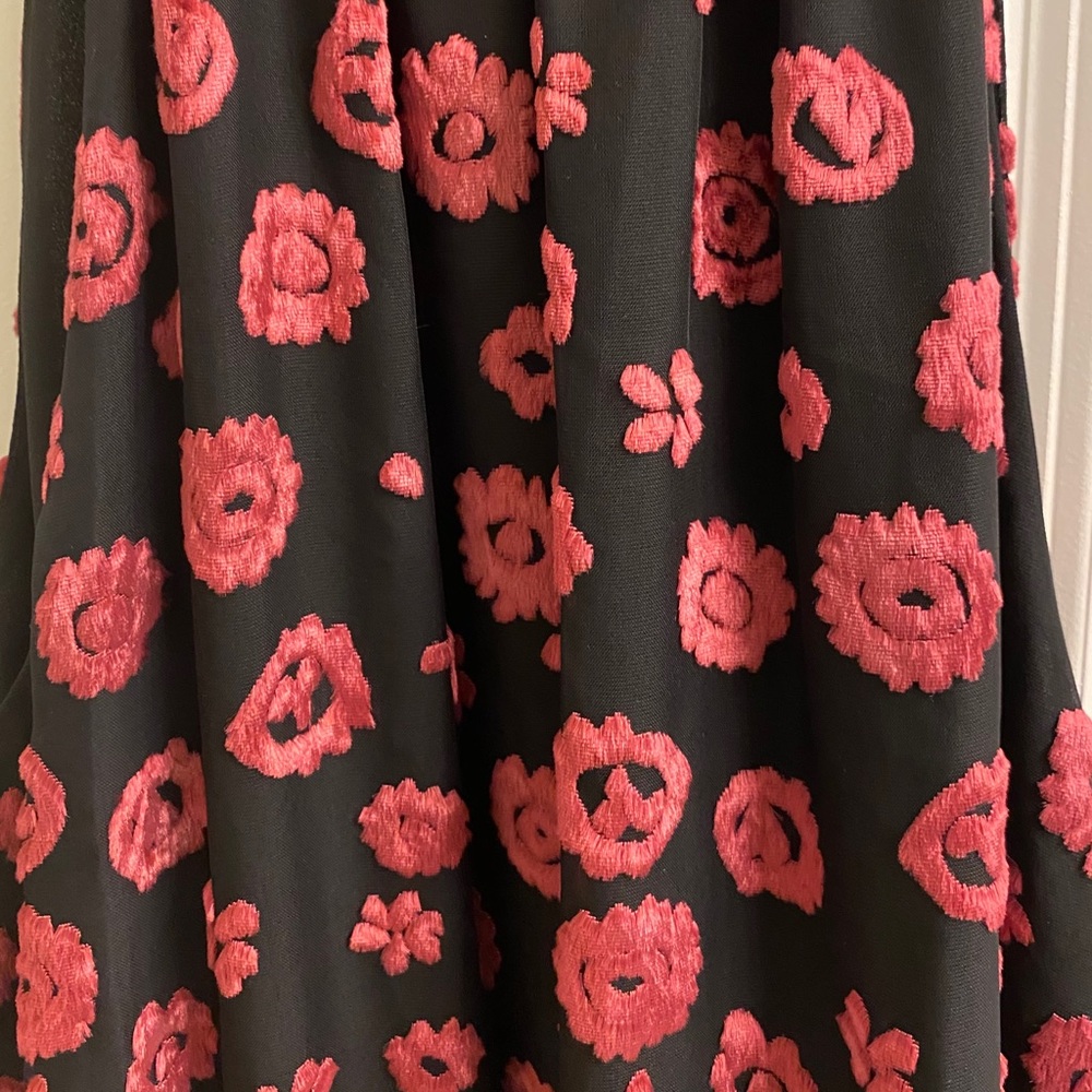 Ramy Brook "Naima" velvet burnout cocktail dress. - Picture 10 of 16